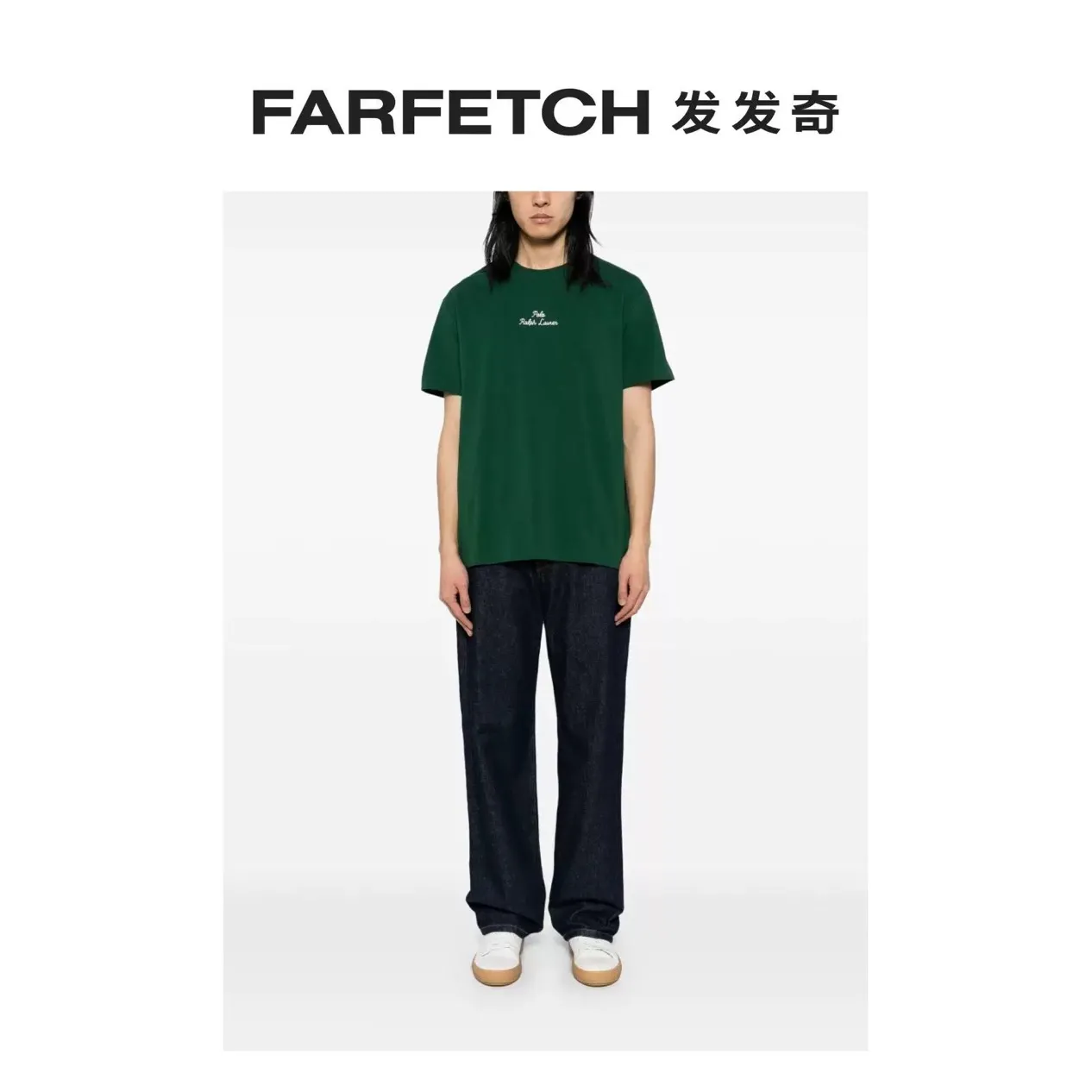 P130 Style number: RL004】Ralph Lauren/Ralph Lauren 25ss summer new English letter embroidered round neck T-shirt